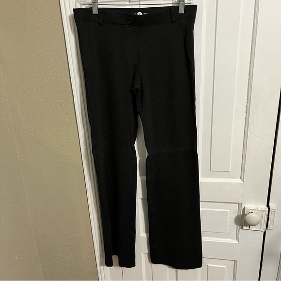 Betabrand Dress Yoga Pants Boot Cut Classic Charcoal Grey Medium Long Tall E - Picture 2 of 8